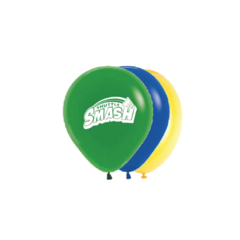 SHUTTLE SMASH BALOONS 50pk