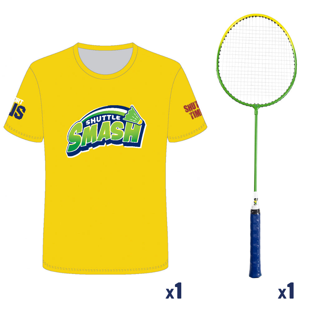 Kids Tshirt & Racquet Bundle