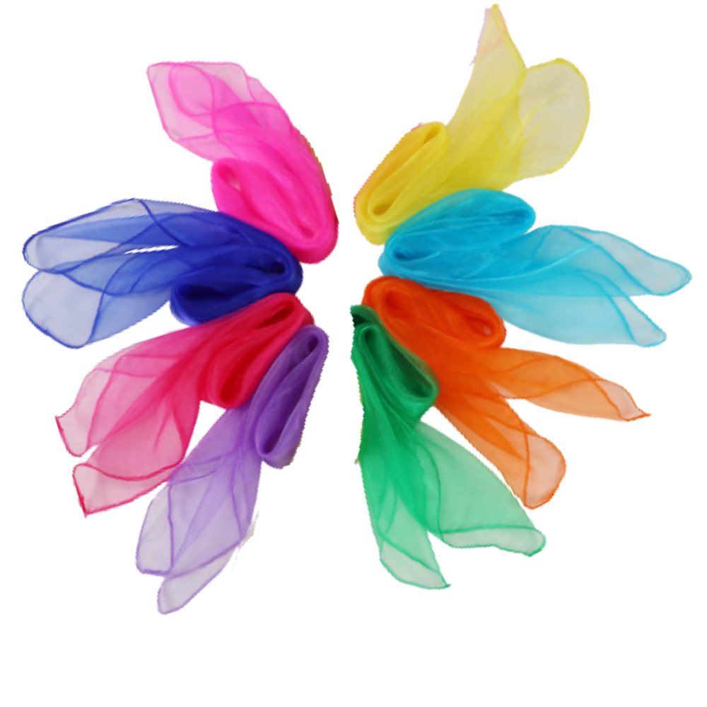 Shuttle Smash Pack of 8 Chiffon Squares